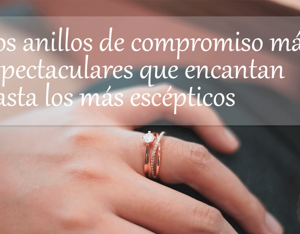 anillos de compromiso