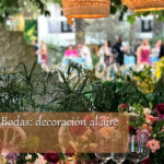 Decoración ideal para los jardines de boda en Albacete